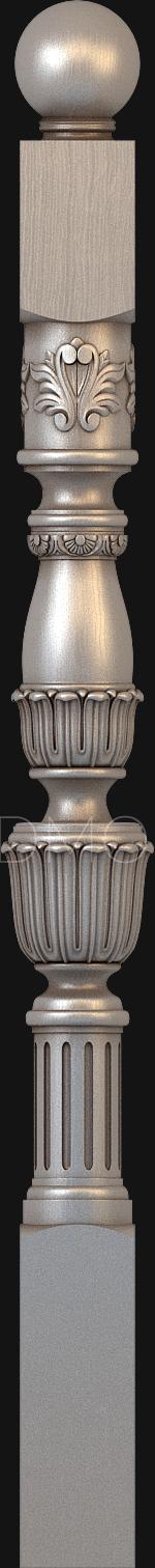 نموذج ثلاثي الأبعاد لآلة CNC الركائز 