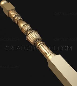 نموذج ثلاثي الأبعاد لآلة CNC الركائز 