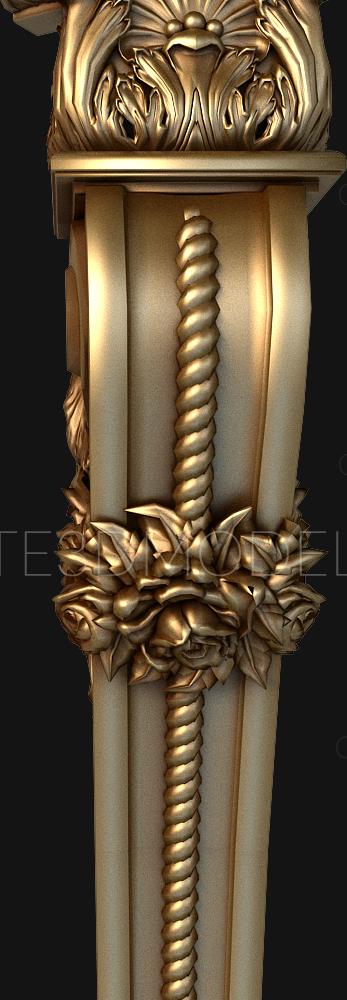 Pillar (ST_0250) 3D model for CNC machine