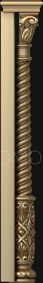 نموذج ثلاثي الأبعاد لآلة CNC الركائز 