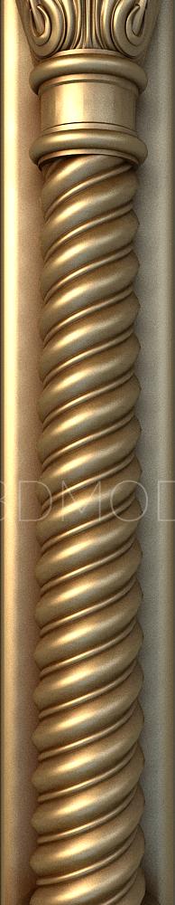 نموذج ثلاثي الأبعاد لآلة CNC الركائز 