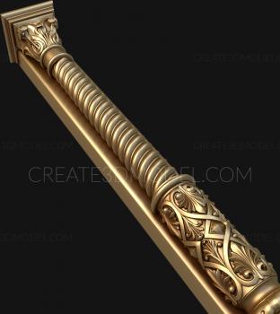 نموذج ثلاثي الأبعاد لآلة CNC الركائز 