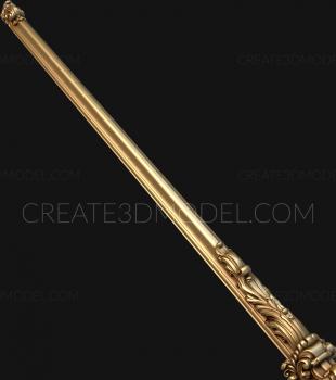 نموذج ثلاثي الأبعاد لآلة CNC الركائز 