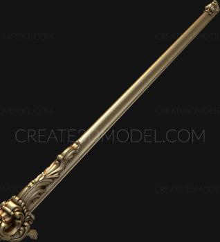 نموذج ثلاثي الأبعاد لآلة CNC الركائز 