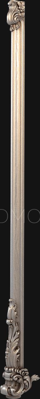 نموذج ثلاثي الأبعاد لآلة CNC الركائز 