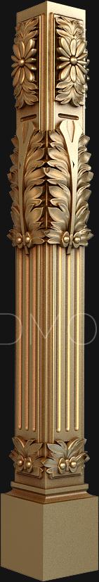 نموذج ثلاثي الأبعاد لآلة CNC الركائز 