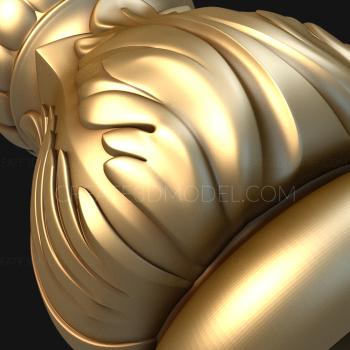 نموذج ثلاثي الأبعاد لآلة CNC الركائز 