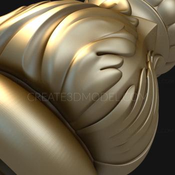 نموذج ثلاثي الأبعاد لآلة CNC الركائز 