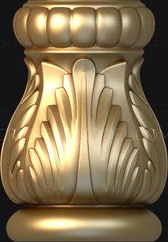 نموذج ثلاثي الأبعاد لآلة CNC الركائز 