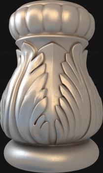 نموذج ثلاثي الأبعاد لآلة CNC الركائز 