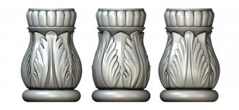 نموذج ثلاثي الأبعاد لآلة CNC الركائز 