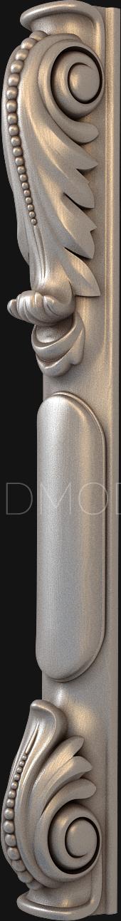 نموذج ثلاثي الأبعاد لآلة CNC الركائز 