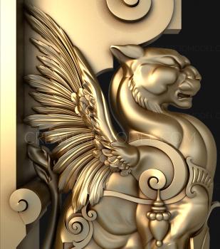 نموذج ثلاثي الأبعاد لآلة CNC الركائز 