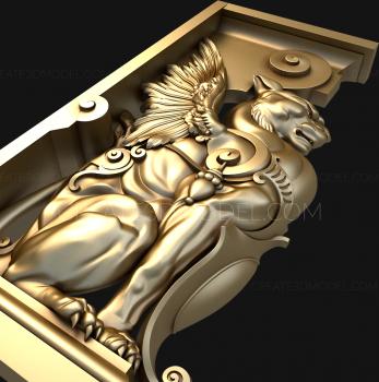 نموذج ثلاثي الأبعاد لآلة CNC الركائز 