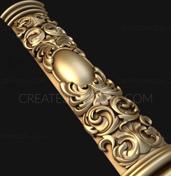 نموذج ثلاثي الأبعاد لآلة CNC الركائز 