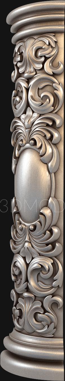 نموذج ثلاثي الأبعاد لآلة CNC الركائز 