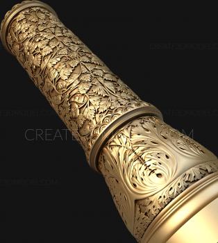 نموذج ثلاثي الأبعاد لآلة CNC الركائز 