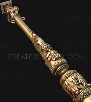 نموذج ثلاثي الأبعاد لآلة CNC الركائز 