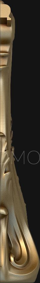 نموذج ثلاثي الأبعاد لآلة CNC الركائز 