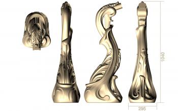 نموذج ثلاثي الأبعاد لآلة CNC الركائز 