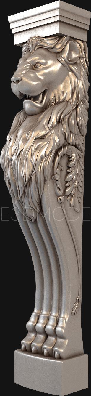 نموذج ثلاثي الأبعاد لآلة CNC الركائز 