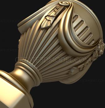 نموذج ثلاثي الأبعاد لآلة CNC الركائز 