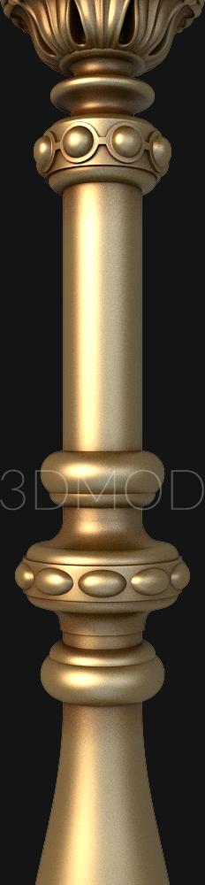 نموذج ثلاثي الأبعاد لآلة CNC الركائز 