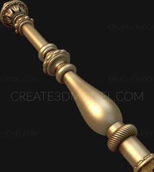 نموذج ثلاثي الأبعاد لآلة CNC الركائز 