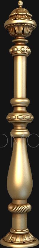 نموذج ثلاثي الأبعاد لآلة CNC الركائز 