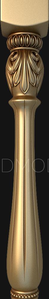 نموذج ثلاثي الأبعاد لآلة CNC الركائز 