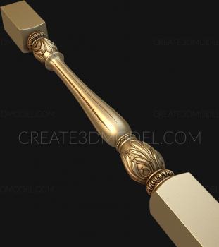 نموذج ثلاثي الأبعاد لآلة CNC الركائز 