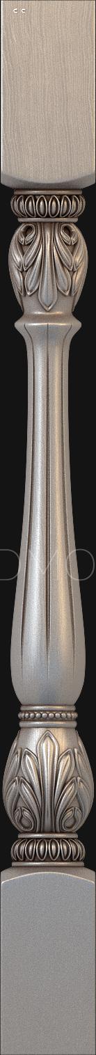 نموذج ثلاثي الأبعاد لآلة CNC الركائز 