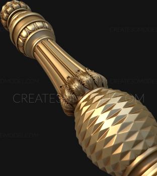 نموذج ثلاثي الأبعاد لآلة CNC الركائز 