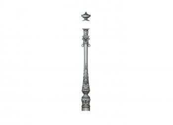 نموذج ثلاثي الأبعاد لآلة CNC الركائز 