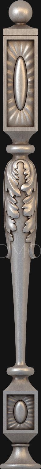 نموذج ثلاثي الأبعاد لآلة CNC الركائز 