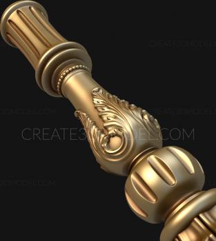 نموذج ثلاثي الأبعاد لآلة CNC الركائز 