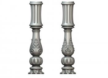 نموذج ثلاثي الأبعاد لآلة CNC الركائز 