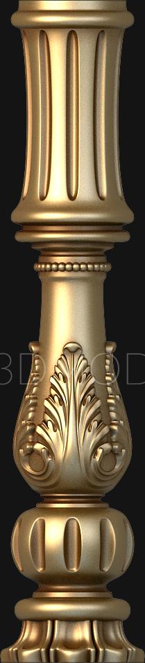 نموذج ثلاثي الأبعاد لآلة CNC الركائز 