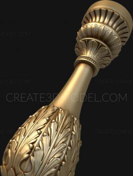 نموذج ثلاثي الأبعاد لآلة CNC الركائز 