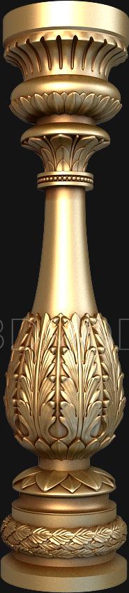 نموذج ثلاثي الأبعاد لآلة CNC الركائز 