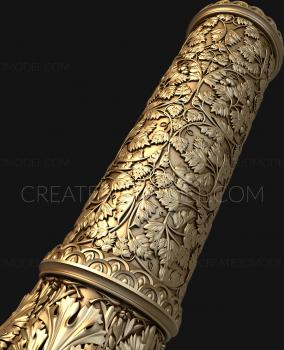 نموذج ثلاثي الأبعاد لآلة CNC الركائز 