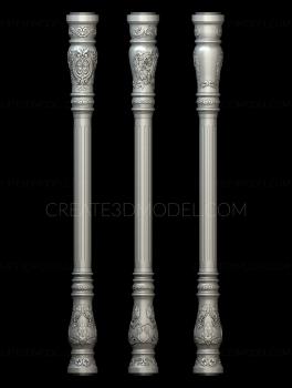 نموذج ثلاثي الأبعاد لآلة CNC الركائز 