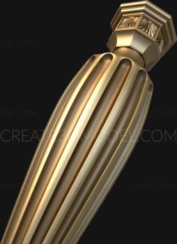 نموذج ثلاثي الأبعاد لآلة CNC الركائز 