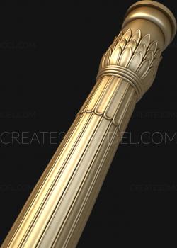 نموذج ثلاثي الأبعاد لآلة CNC الركائز 