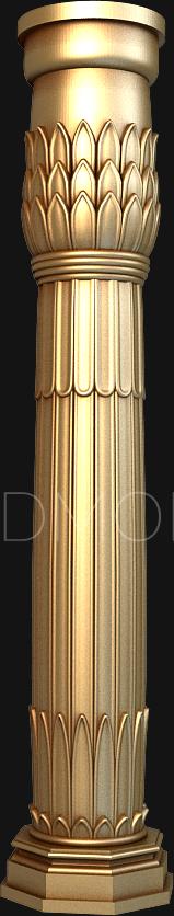 نموذج ثلاثي الأبعاد لآلة CNC الركائز 