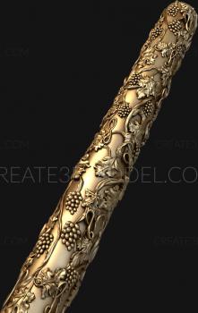 نموذج ثلاثي الأبعاد لآلة CNC الركائز 