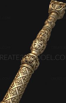 نموذج ثلاثي الأبعاد لآلة CNC الركائز 