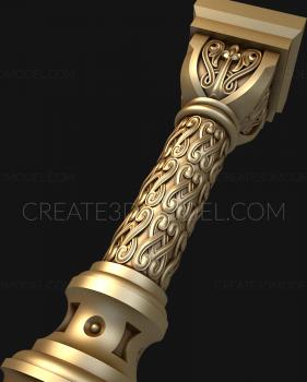 نموذج ثلاثي الأبعاد لآلة CNC الركائز 