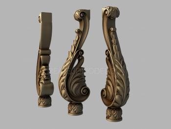 نموذج ثلاثي الأبعاد لآلة CNC الركائز 