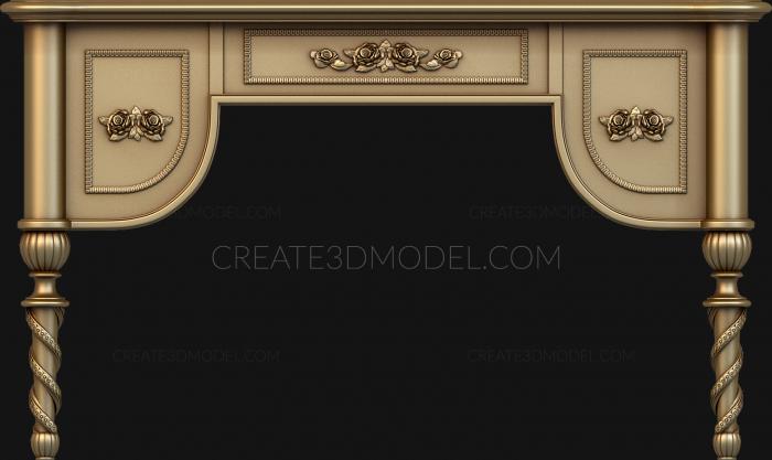 Tables (STL_0110) 3D model for CNC machine
